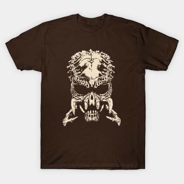 YAUTJA PREDATOR SKULL T-Shirt by ROBZILLA